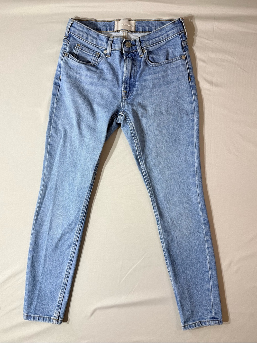 Everlane Women’s skinny ankle jeans light wash 25